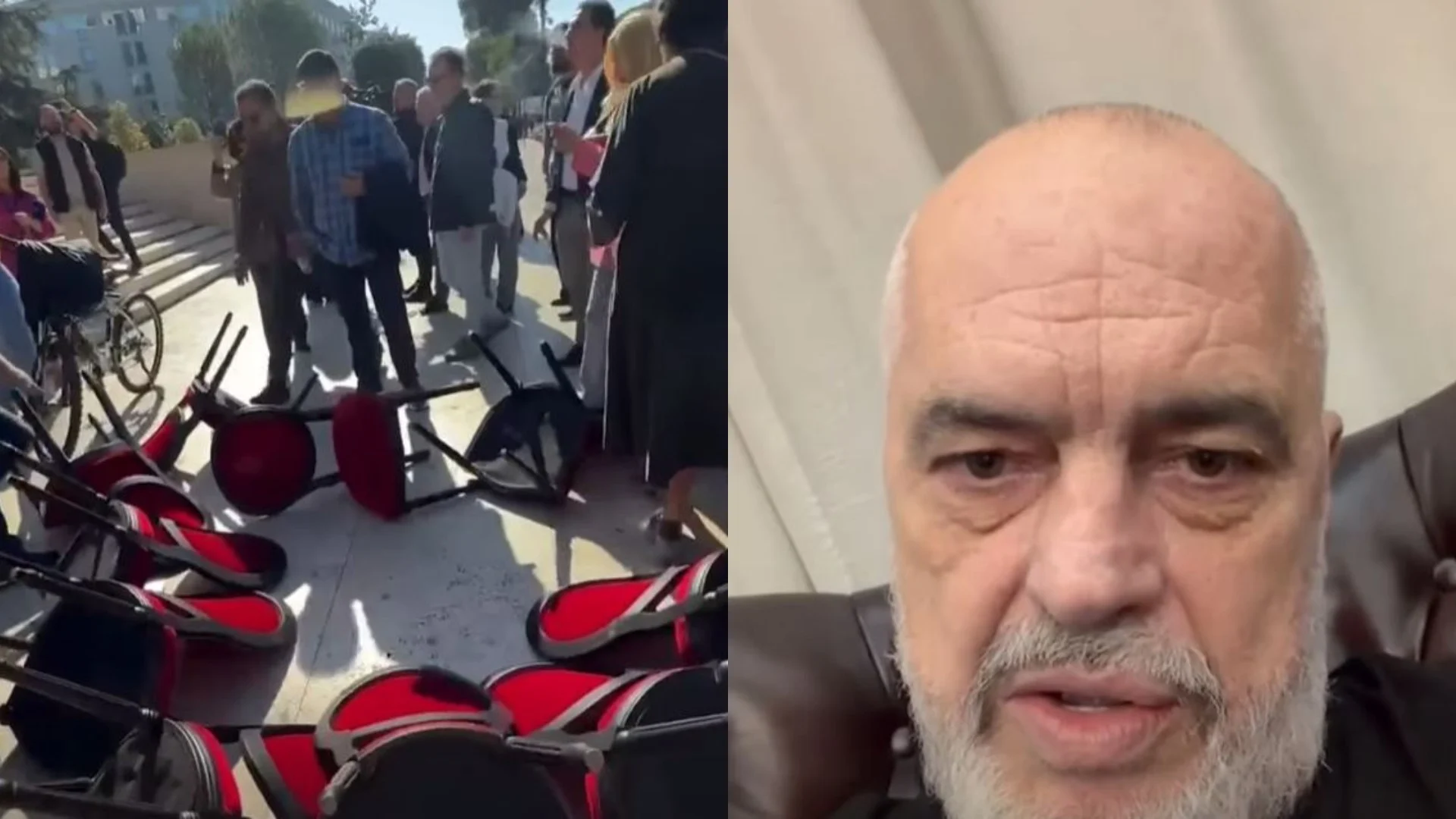 Refuzimi i pedagogëve dhe studentëve për dialog  Rama i ndjek nga zyra dhe iu përgjigjet