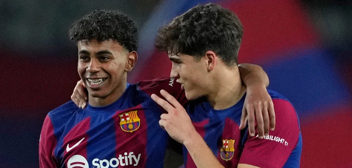 Lamine Yamal dhe Pau Cubarsí  dy talentet që po shkruajnë historinë te Barcelona